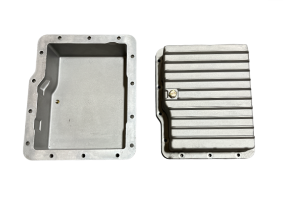 OIL PAN - PG, 1962-ON, GM, ALUMINUM DEEP PAN, W/DRAIN PLUG